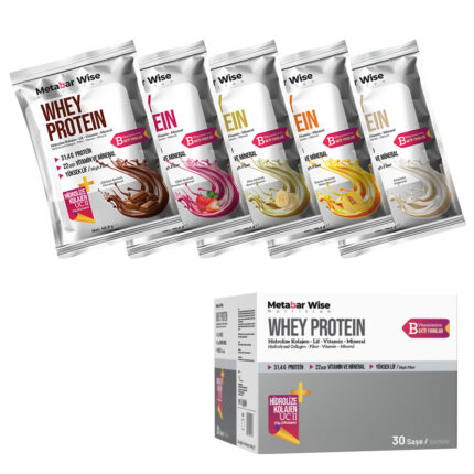 Metabar Wise Whey Protein - Mix - 30'lu Kutu